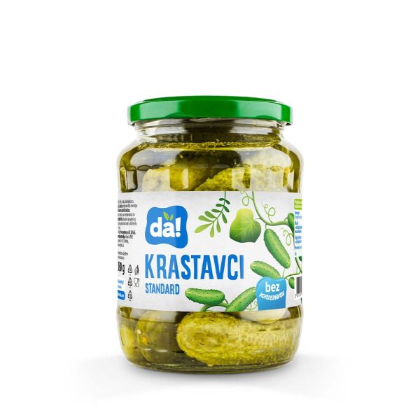 da! Krastavci standard 680g