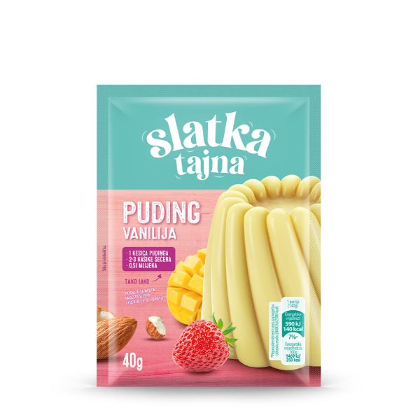 Slatka Tajna Puding Vanilija 40g