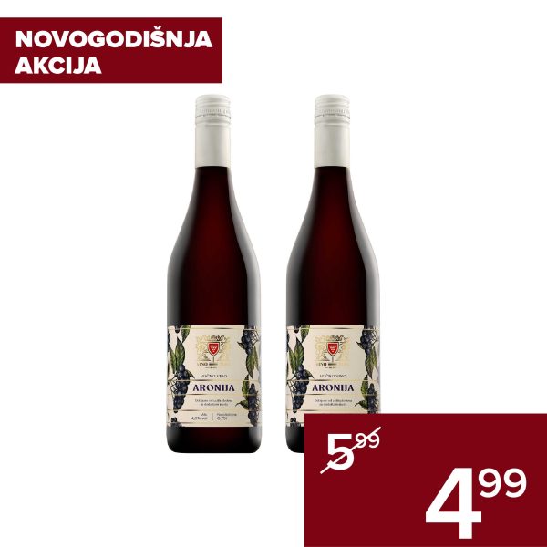 Vino zupa voćno aronija 0.75l