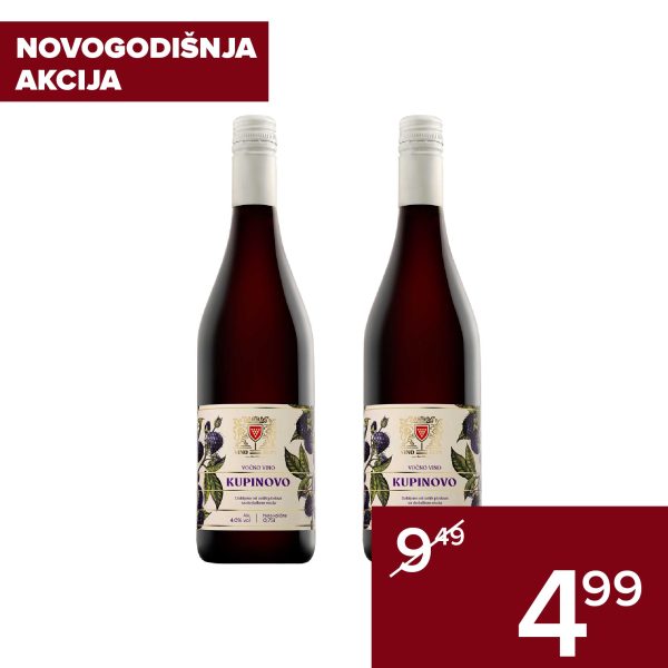 Vino zupa kupinovo vino 0.75l